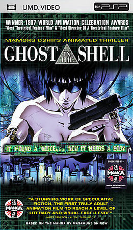 Ghost in the Shell (UMD Video, PSP, 2005) Tested & Authentic