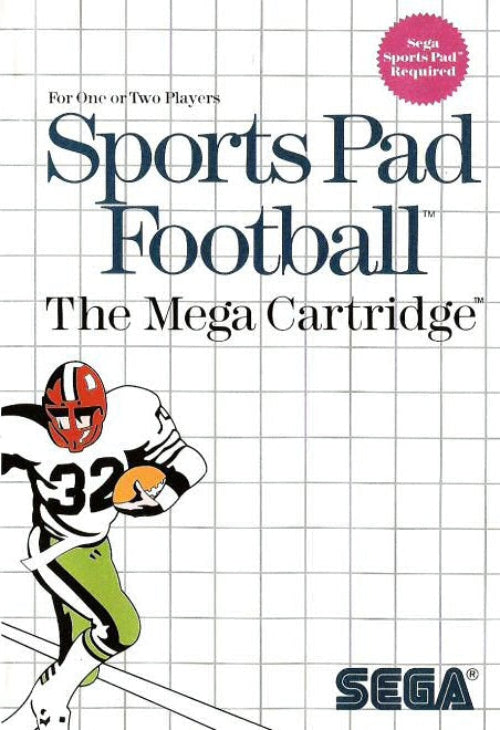 Sports Pad Football - Sega Master System