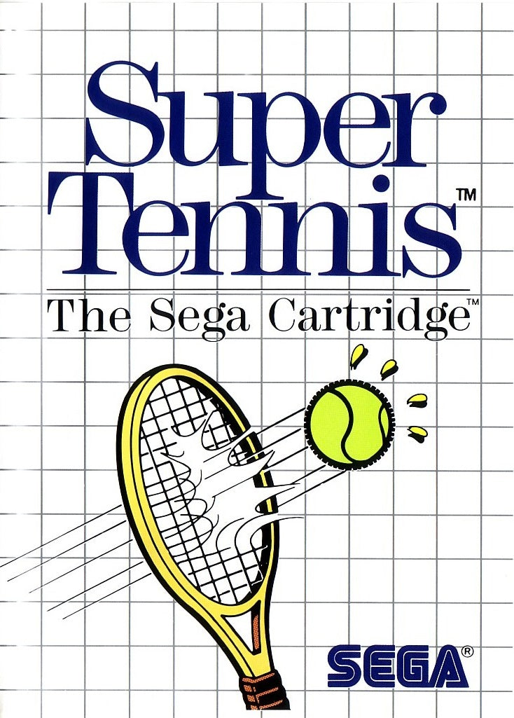 Super Tennis - Sega Master System