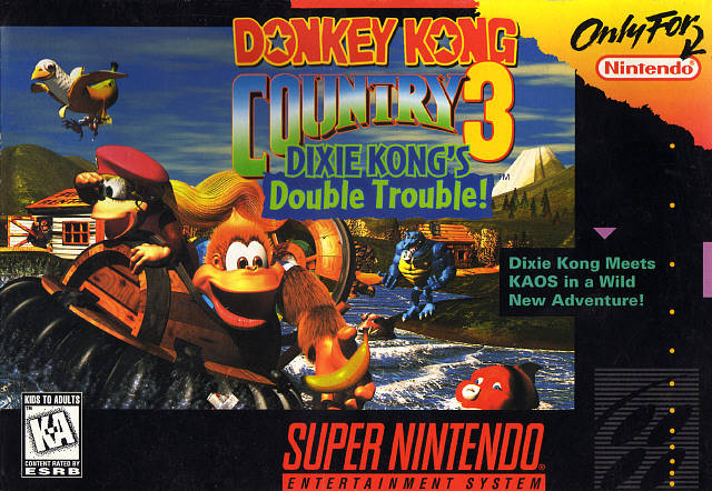 Donkey Kong Country 3: ¡El doble problema de Dixie Kong! (Nintendo SNES)Snes Dk