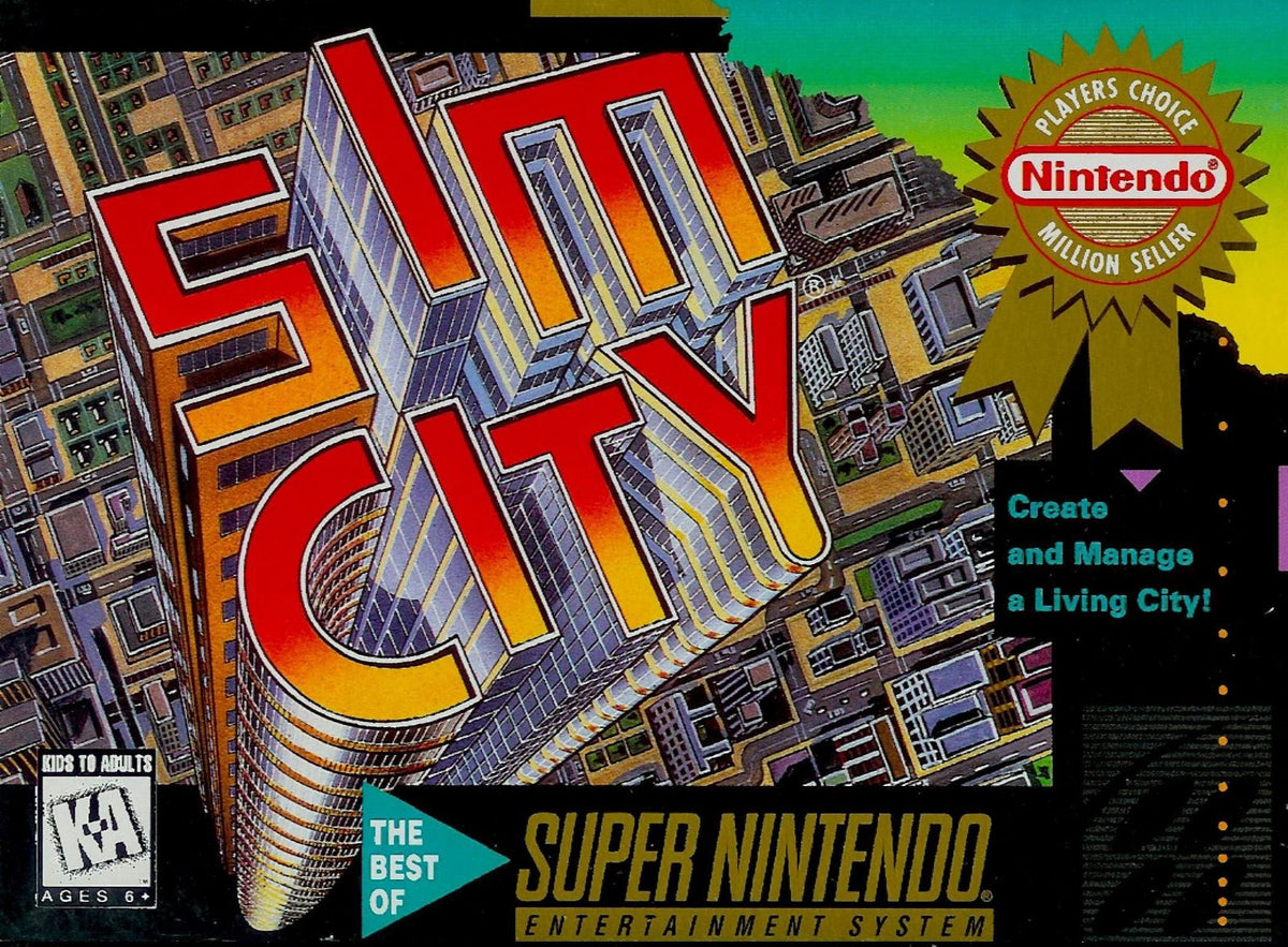 SimCity - Super Nintendo