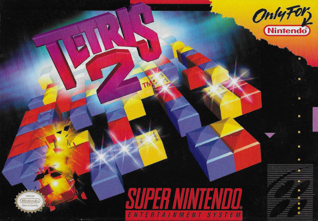 Tetris 2 (Super Nintendo Entertainment System, 1994) Carro Snes