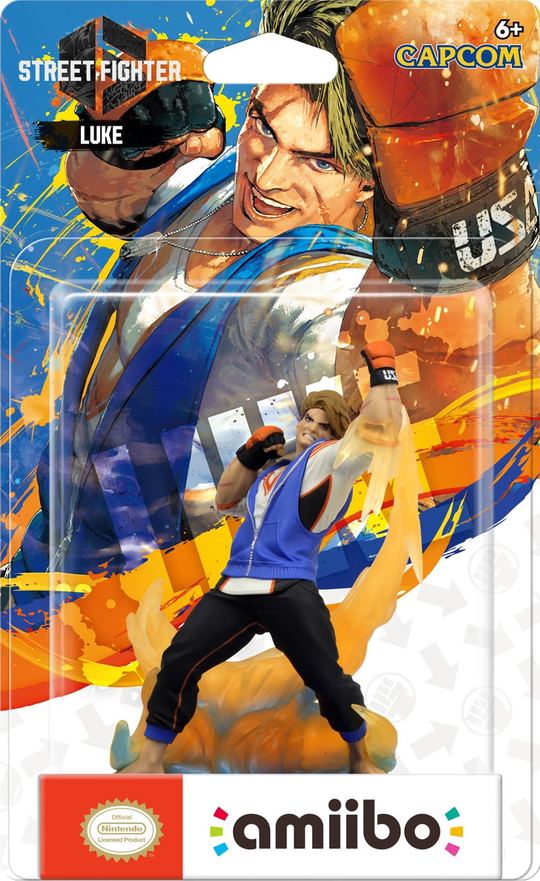 Luke Amiibo (Street Fighter 6 Series) – Brand New