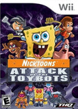 Nicktoons Attack of the Toybots - Wii NO MANUAL