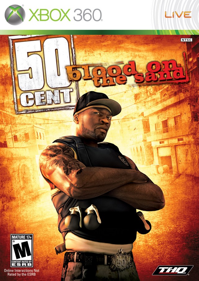 50 Cent: Blood on the Sand for Xbox 360 – NO MANUAL