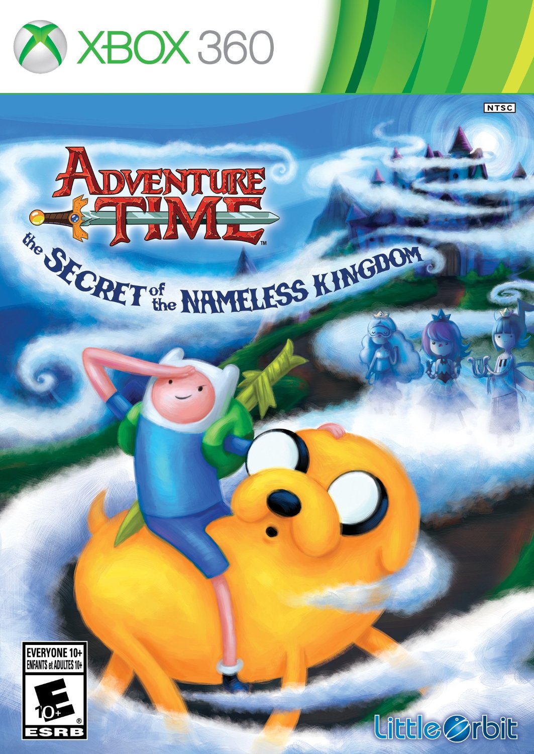 Adventure Time: The Secret of the Nameless Kingdom - Xbox 360 LOOSE DISC