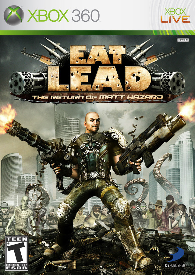 Eat Lead: El regreso de Matt Hazard (Microsoft Xbox 360, 2009) Envío rápido