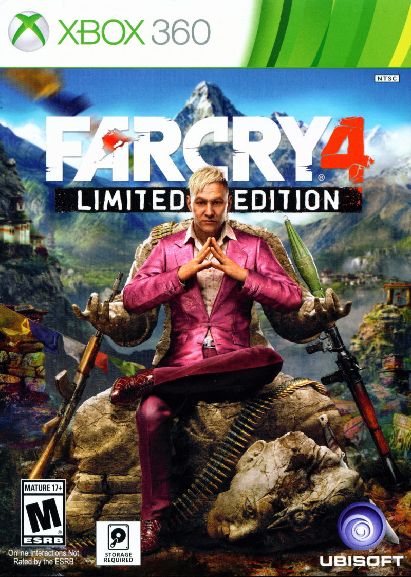 Far Cry 4 - Xbox 360 NO MANUAL