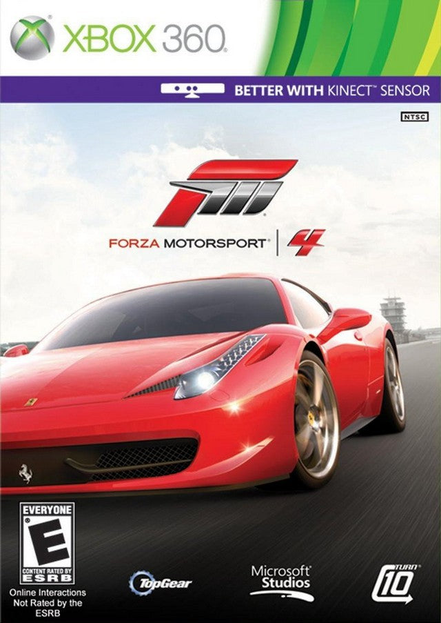 Forza Motorsport 4 - Xbox 360 NO MANUAL
