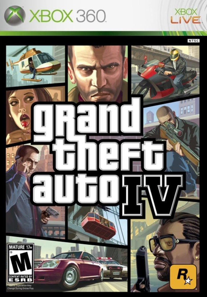 Grand Theft Auto IV - Xbox 360 LOOSE DISC