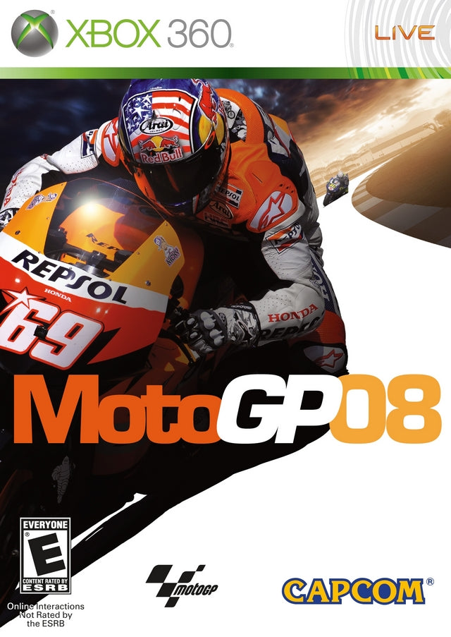 MotoGP 08 – Xbox 360 – CIB – Preowned