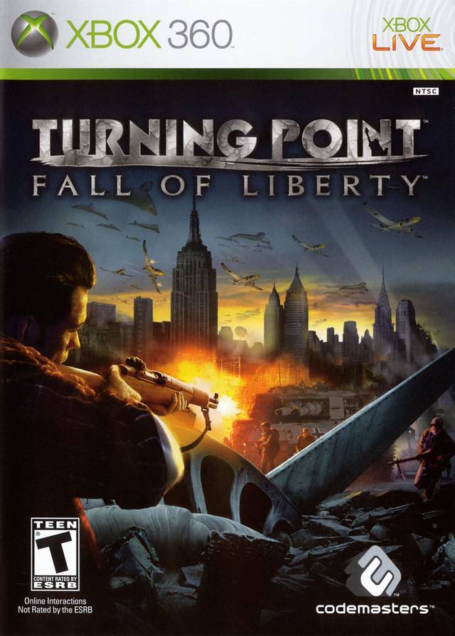 Turning Point Fall of Liberty - Xbox 360 LOOSE DISC
