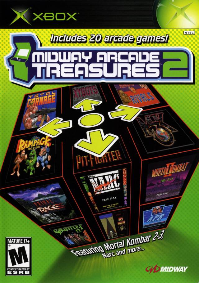 Midway Arcade Treasures 2 - Xbox CIB