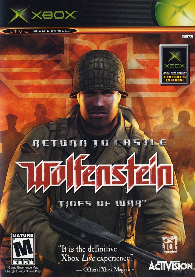 Return to Castle Wolfenstein - Xbox LOOSE DISC