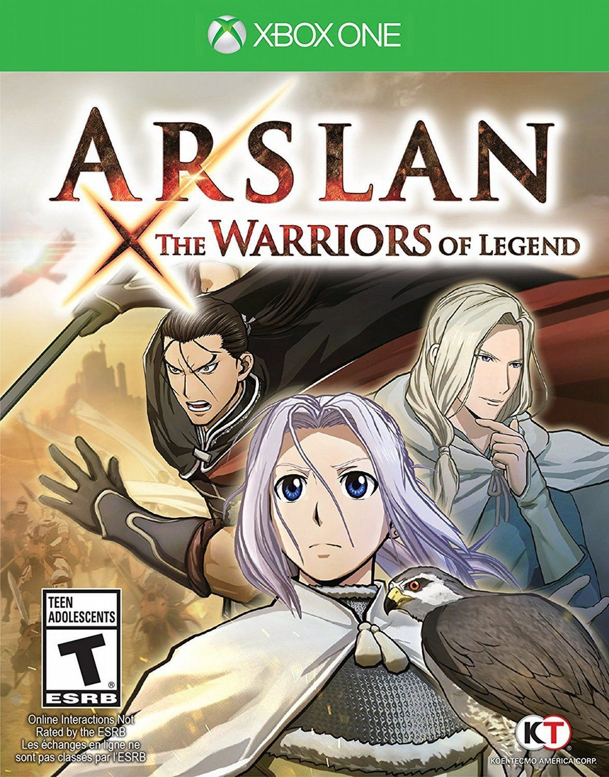 Arslan The Warriors of Legend - Xbox One LOOSE DISC