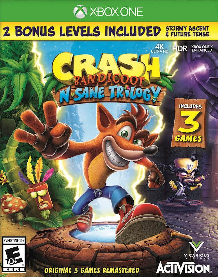 Crash Bandicoot N. Sane Trilogy - Xbox One LOOSE DISC