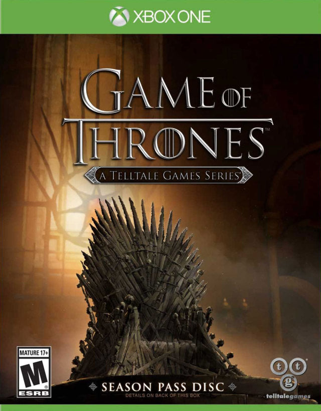 Game of Thrones A Telltale Games Series - Xbox One LOOSE DISC