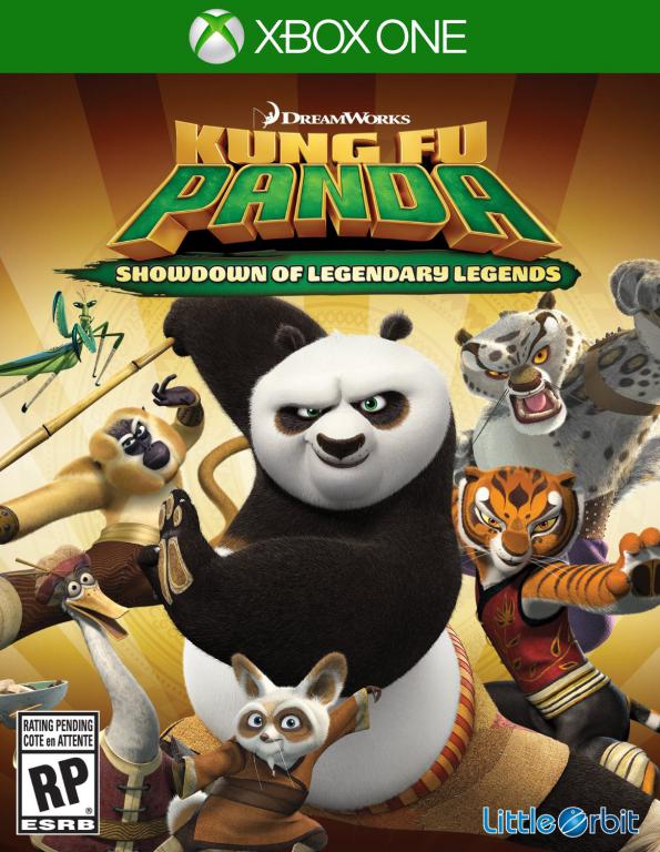 Kung Fu Panda Showdown of the Legendary Legends - Xbox One LOOSE DISC