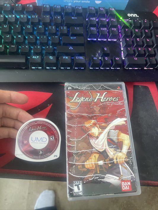 Legend of Heroes: A Tear of Vermillion (Sony PSP, 2005)
