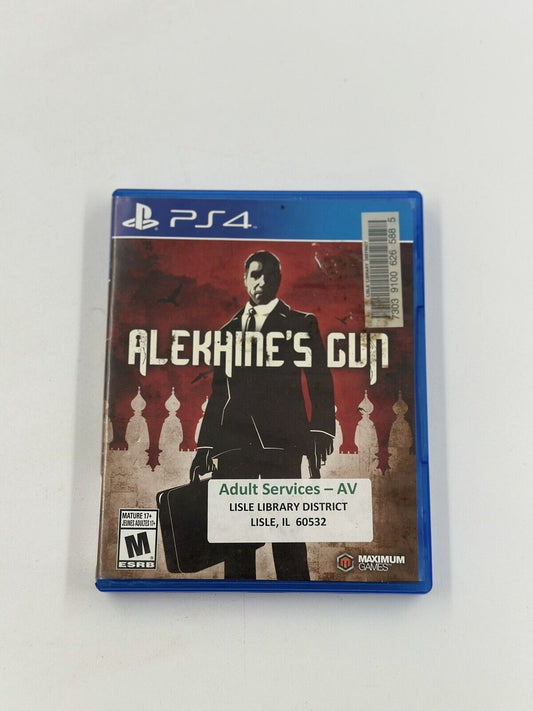 Alekhine's Gun (Sony PlayStation 4 2015) ps4 ps 4 play4 play 4 fast ship