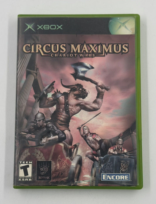 Circus Maximus: Chariot Wars (Microsoft Xbox, 2002) No Manual Fast Ship