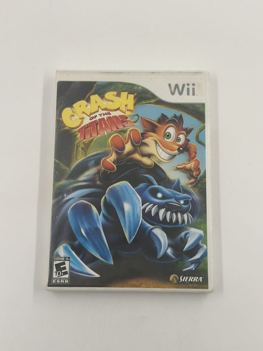 Crash of the Titans for Nintendo Wii -Crash With Manual Fast Ship