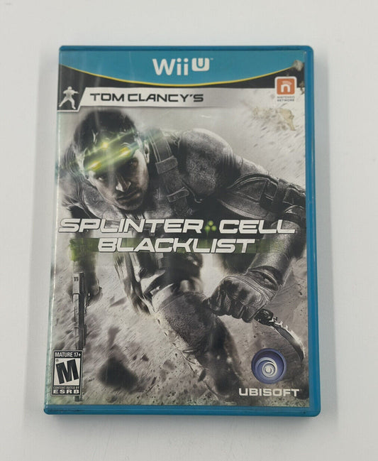 Tom Clancy's Splinter Cell: Blacklist (Nintendo Wii U, 2013) Wiiu Fast Ship