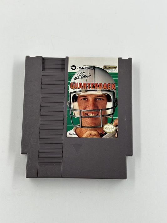 John Elway's Quarterback (Nintendo Entertainment System, 1989) nes cart fast