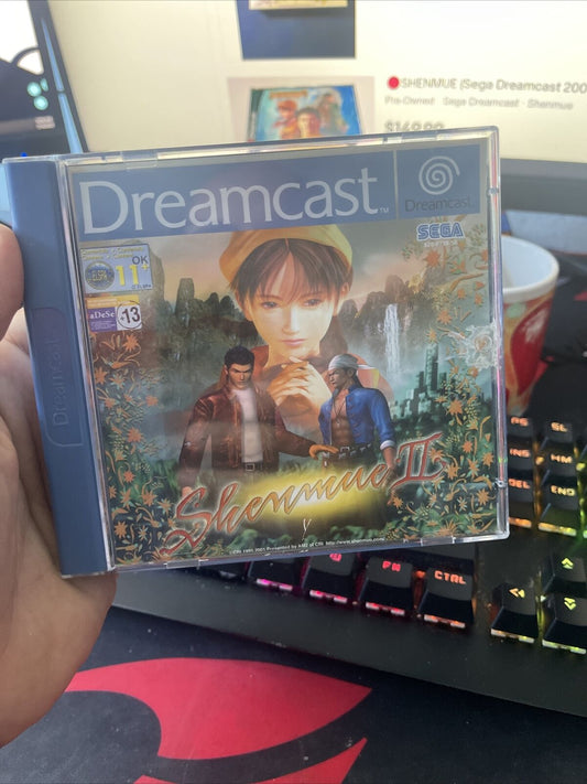 Shenmue II (UK Import) (Sega Dreamcast, 2001) - UK Version (Disc 1 and 2 only)