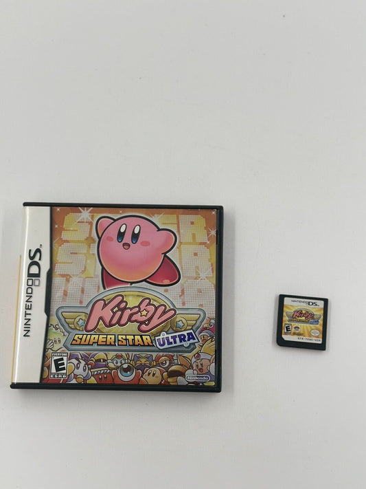 Kirby Super Star Ultra (Nintendo DS, 2008) no manual d s fast ship same day