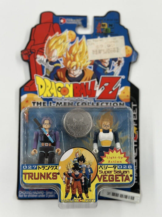 Dragon Ball Z I-Men Collection, Trunks / Super Saiyan Vegeta, Toynami 2002 Dbz