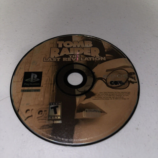 Tomb Raider: The Last Revelation (Sony PlayStation 1, 1999) Disc Only