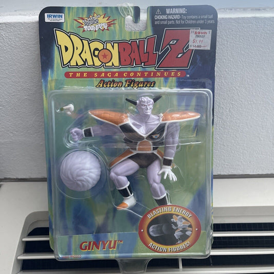 Dragonball Z  Ginyu The Saga Continues Blasting Energy Action Figure 1999 IRWIN