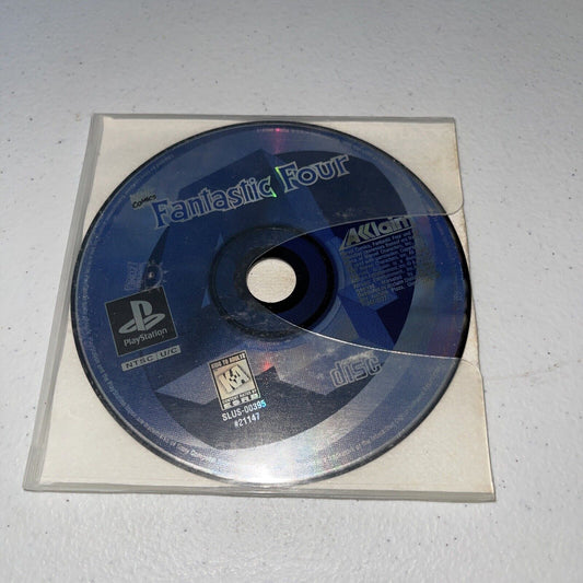 Fantastic Four (Sony PlayStation 1, 1997) Disc Only