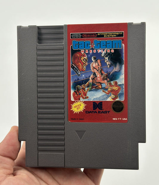 Tag Team Wrestling (Nintendo Entertainment System, 1986) Nes Cart