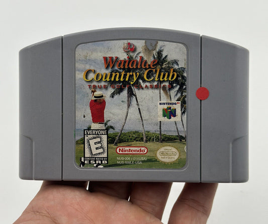 True Golf Classics: Waialae Country Club (Nintendo 64, 1998) N64 N 64 Fast Ship