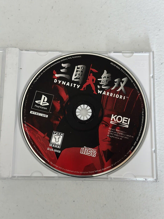 Dynasty Warriors (Sony PlayStation 1, 1997) Disc Only