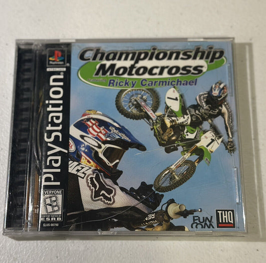 Championship Motocross Featuring Ricky Carmichael (Sony PlayStation 1, 1999)