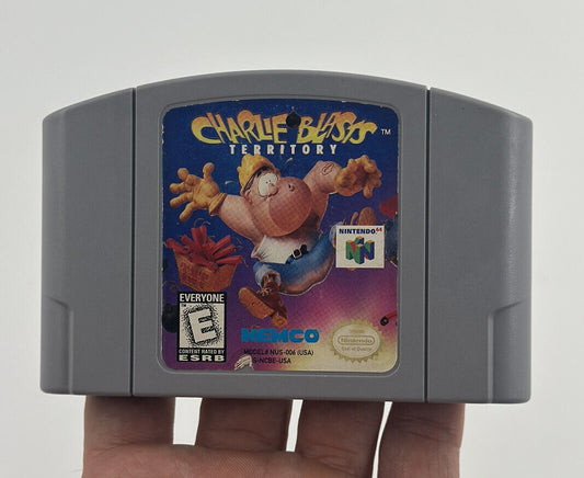 Charlie Blasts Territory (Nintendo 64, 1999) N 64 N64 Fast Ship