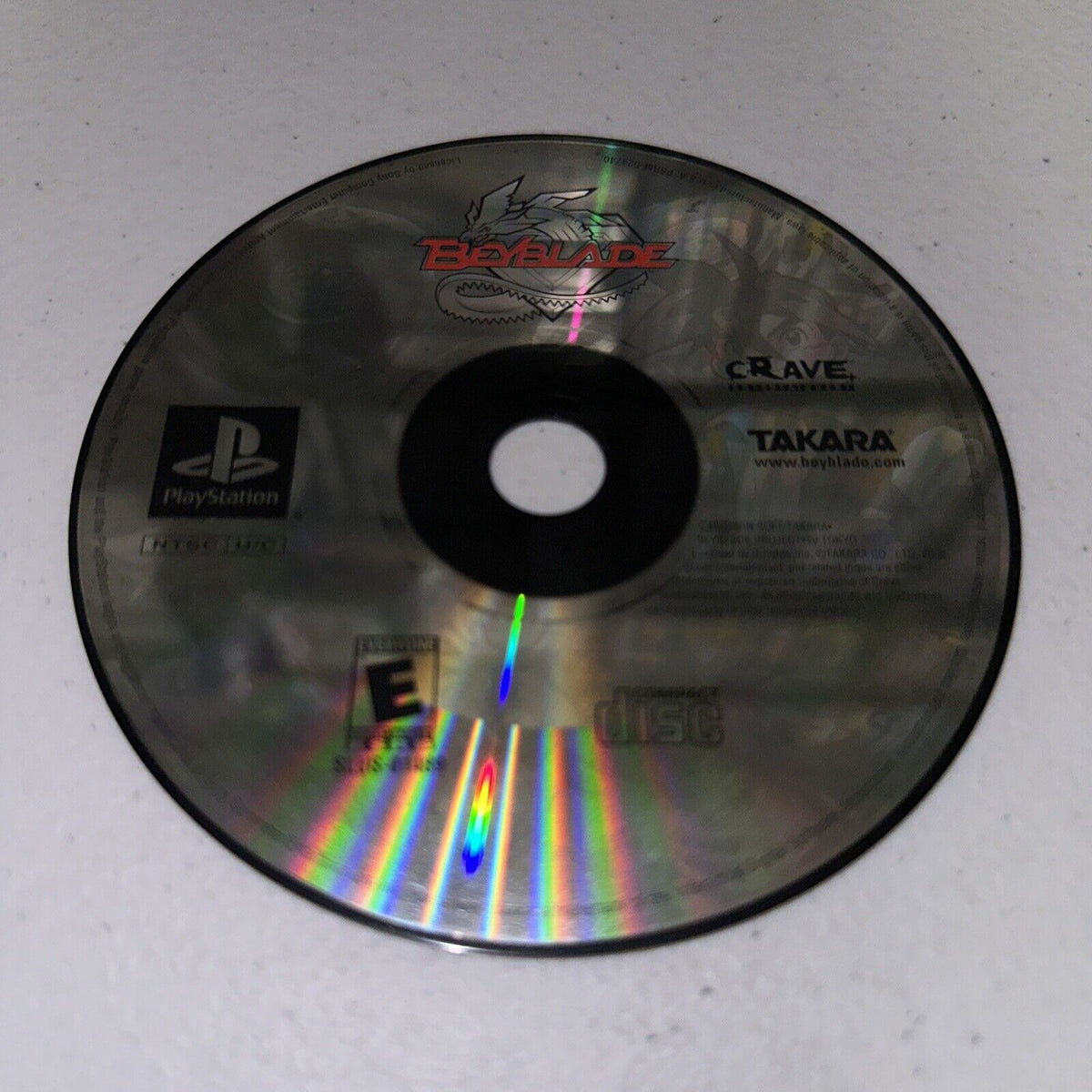 Beyblade (Sony PlayStation 1, 2002) Disc Only