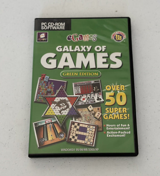 Galaxy of Games: Green Edition (PC, 2001)