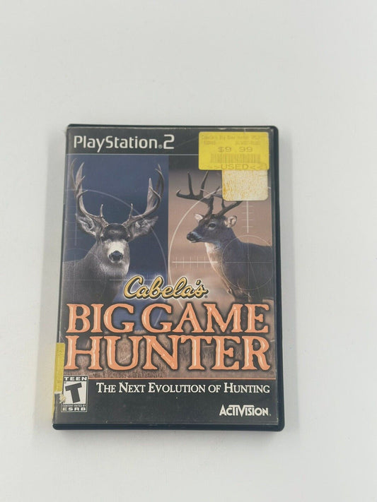 Cabela's Big Game Hunter (Sony PlayStation 2, 2002) Ps 2 Ps2 Play 2 Fast Ship