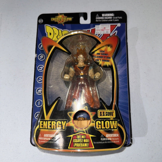 2002 Irwin Dragon Ball Z S.S. Goku Energy Glow Light  NIB