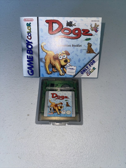 Dogz (Nintendo Game Boy Color, 1999) Game and Cart