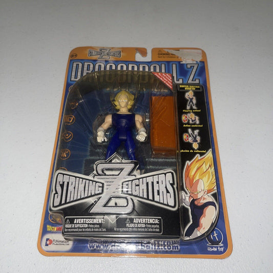2001 Irwin Toys - Dragonball Z Striking Fighters Super Saiyan Vegeta NIP