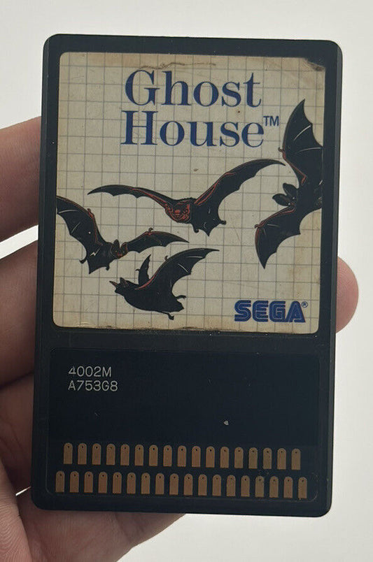 Ghost House (Sega Master, 1986) Game Card Fast Ship
