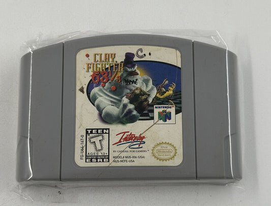 Clay Fighter 63 1/3 (Nintendo 64, 1997) 6 4 Fast Ship